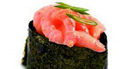 Гункан с креветкой