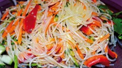 Фунчоза с овощами