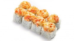 Запечённый ролл с курицей