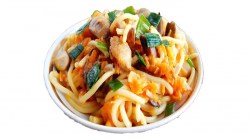 Удон со свининой