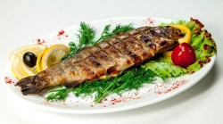 Сибас на гриле