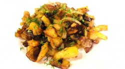 Картофель запечённый  по-Деревенски